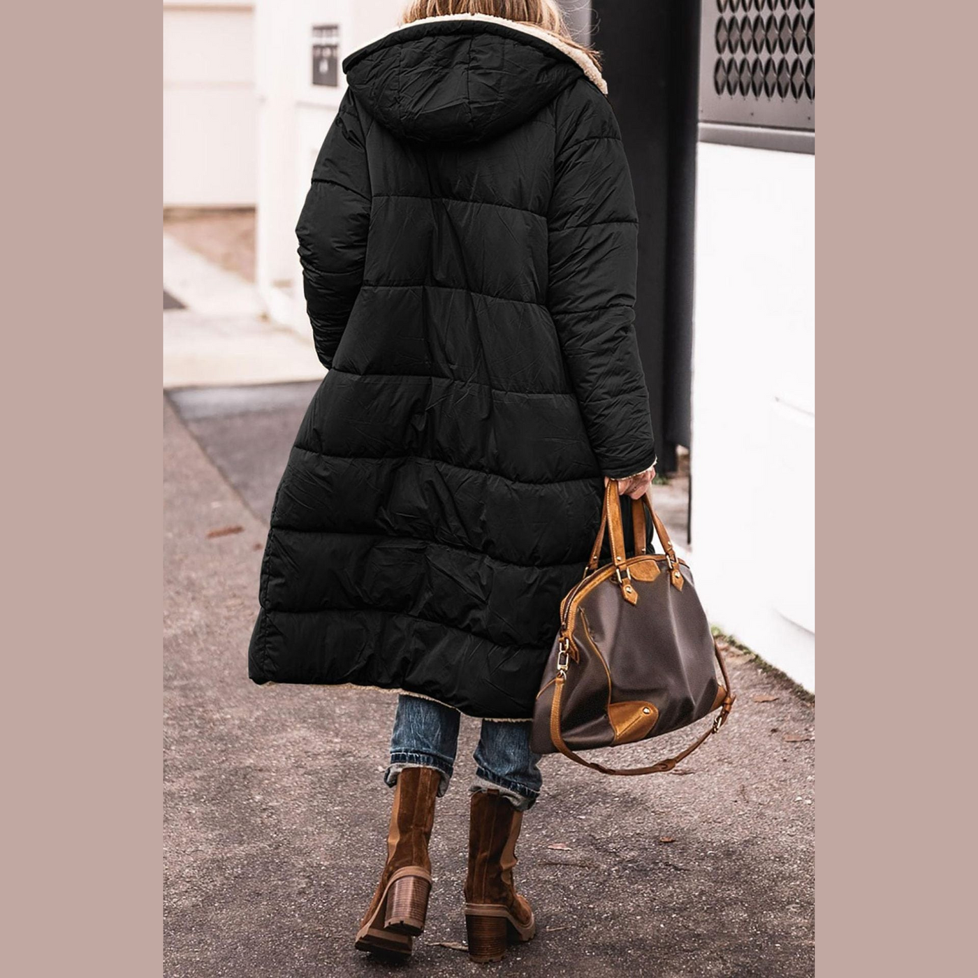 Amelia | Elegant Reversible Coat for Women