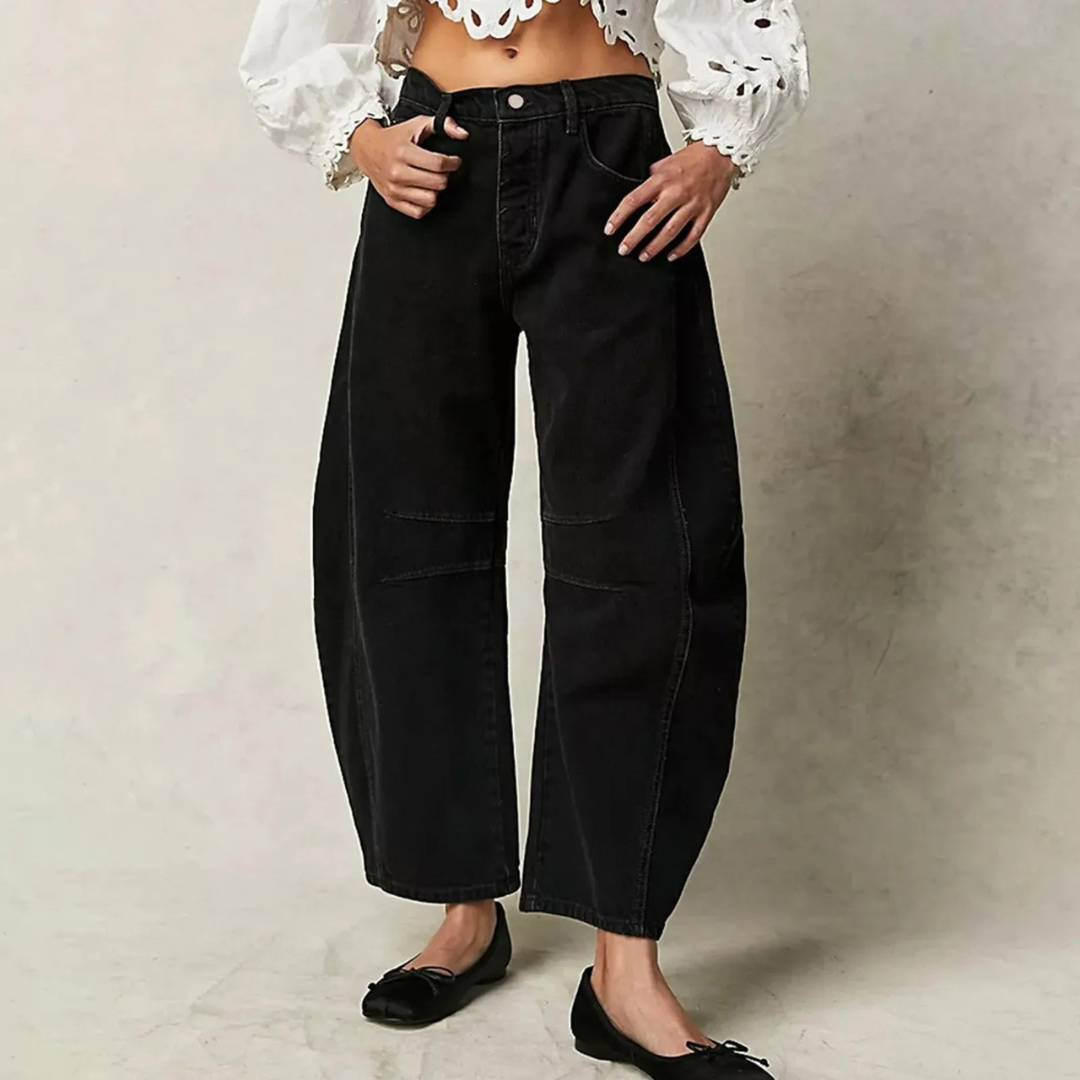Ellie™ | Comfort Wide Leg Jeans
