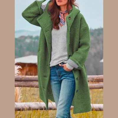 Anna | Maxi Hooded Coat