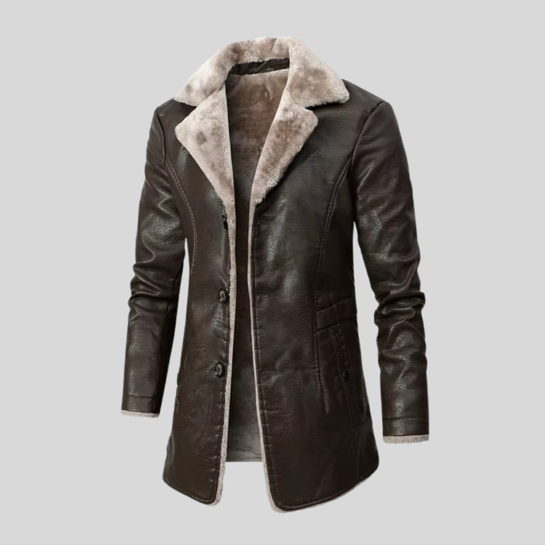 The Winston Leather Coat