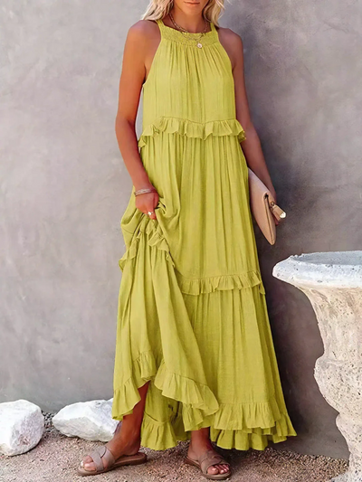 Elsie - Ruffle Maxi Dress