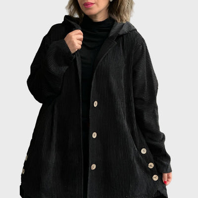Indie | Corduroy Hooded Jacket