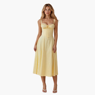 Stella | Women's Light Flowy Midi Dress
