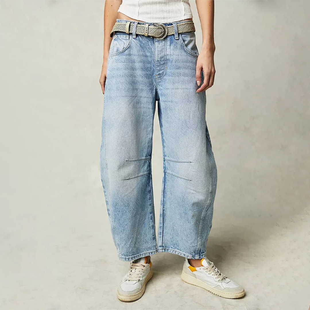 Ellie™ | Comfort Wide Leg Jeans