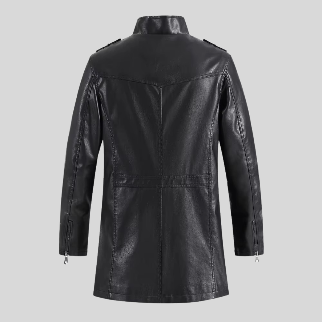 The Hendrix Leather Coat