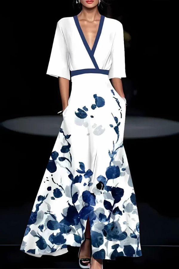 Isabella | Timeless Elegance Floral Dress