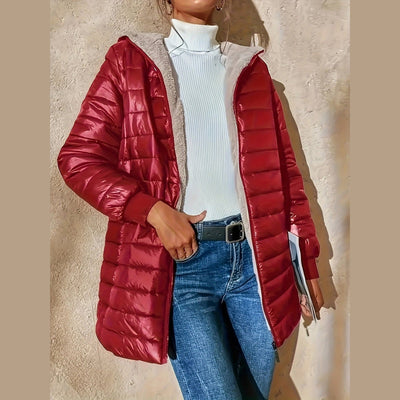 Alyssa™ - Comfortable Casual Thermal Long Jacket