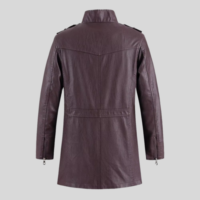 The Hendrix Leather Coat