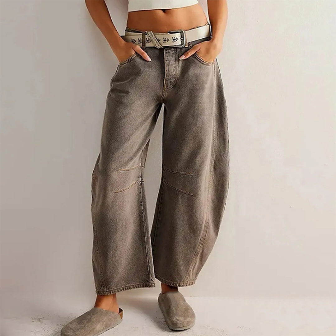 Ellie™ | Comfort Wide Leg Jeans