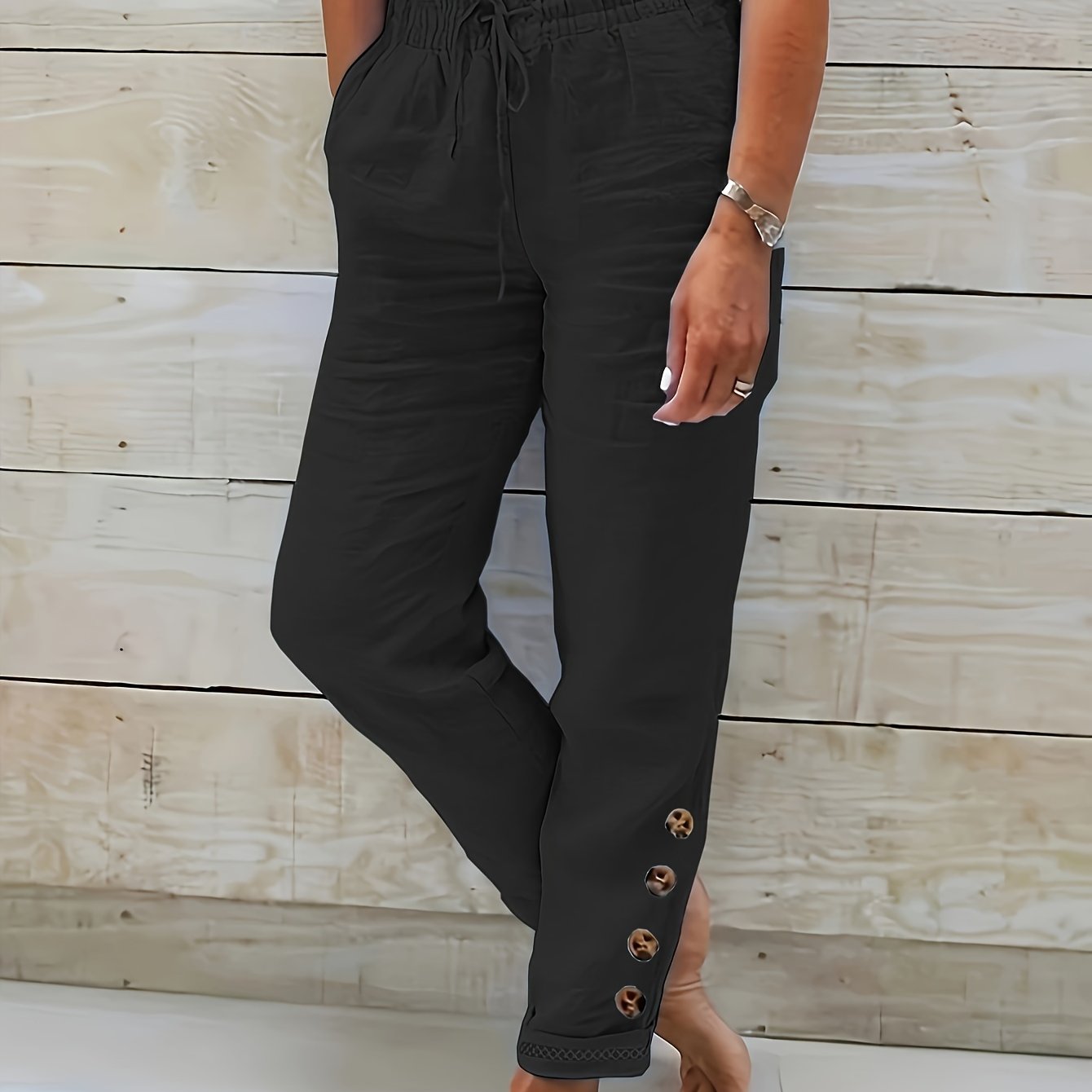 Linnea™ |  Slim Straight Pants