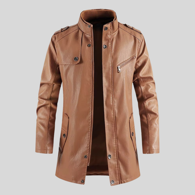 The Hendrix Leather Coat