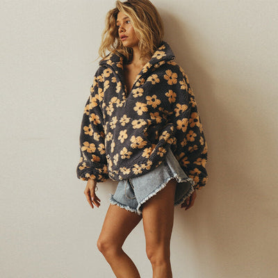 Daisy | Fleece Pullover Bloom