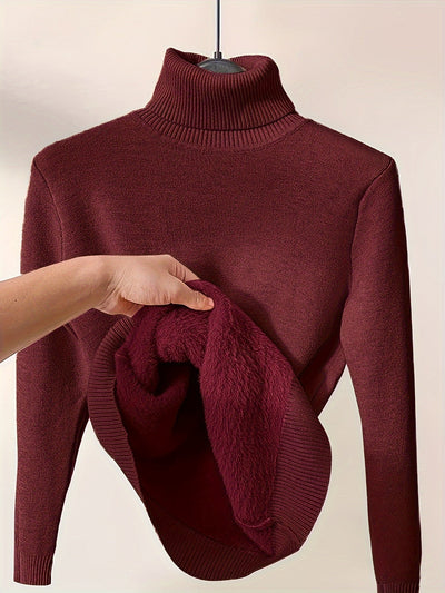 Zerra | Soft Turtle Neck Pullover Jumper