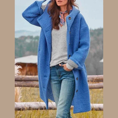 Anna | Maxi Hooded Coat