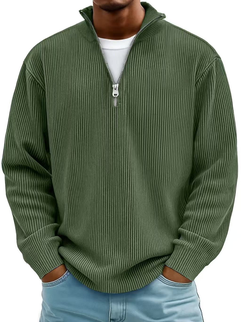 Calix™ | Modern Men's Pullover with Half-Zip