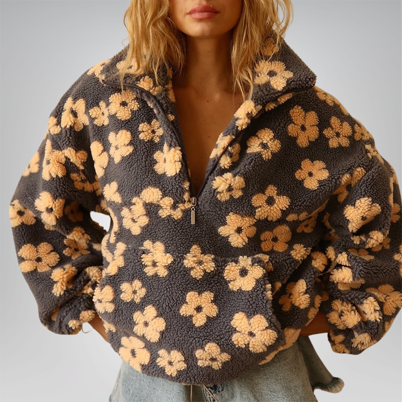 Daisy | Fleece Pullover Bloom