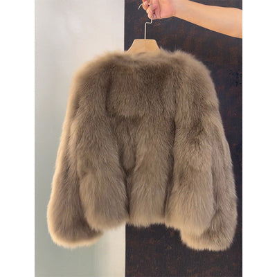 Aurelia Luxe Fox Fur Jacket