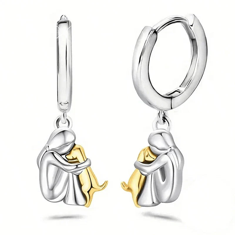 Lydia – Adjustable Dog Embrace Earrings