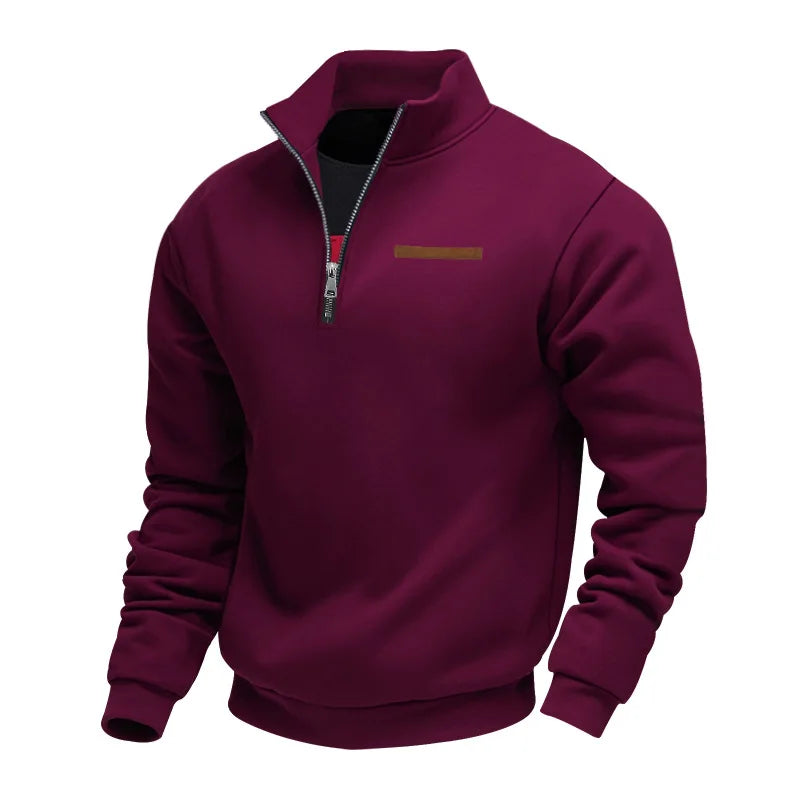 Andrew – Casual Men's Fleece Sweatshirt