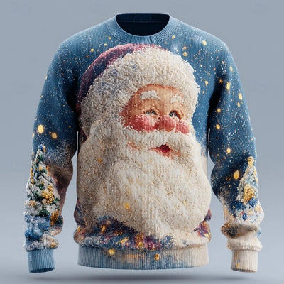 Christmas Sweater with Santa (UNISEX)