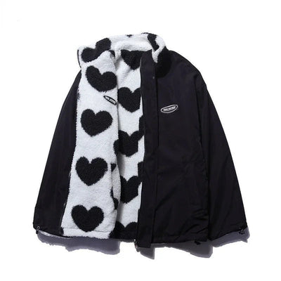 Evelyn™ | Reversible Hearts Jacket