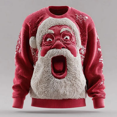 Christmas Sweater with Santa (UNISEX)