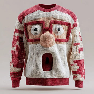 Christmas Sweater with Santa (UNISEX)