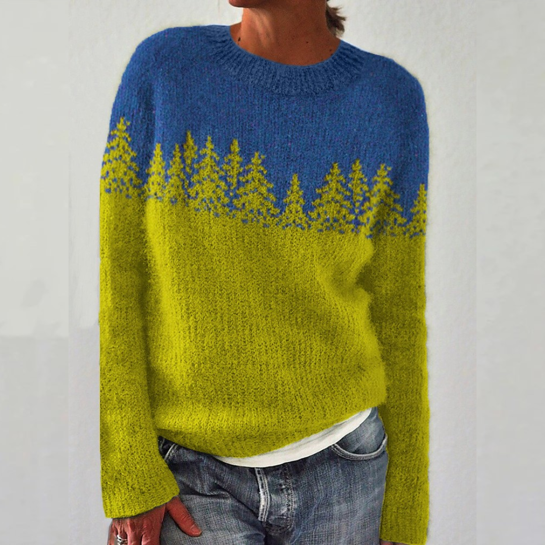 Joniah™ Cozy Retro Sweater