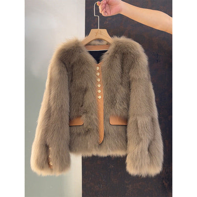 Aurelia Luxe Fox Fur Jacket