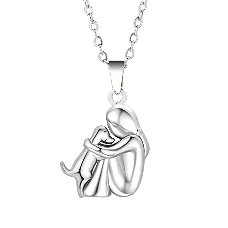 Isla – Dog Embrace Necklace