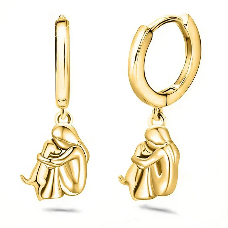 Lydia – Adjustable Dog Embrace Earrings