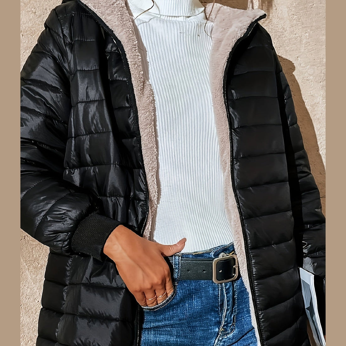 Alyssa™ - Comfortable Casual Thermal Long Jacket