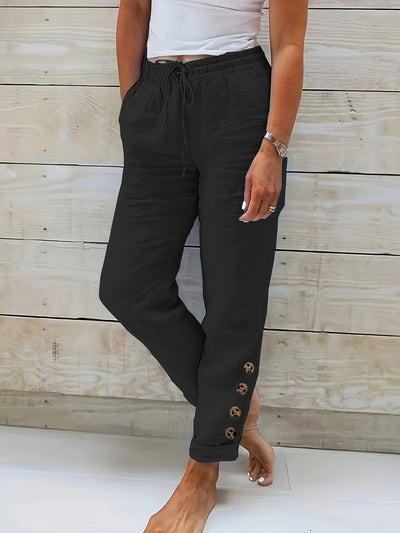 Linnea™ |  Slim Straight Pants