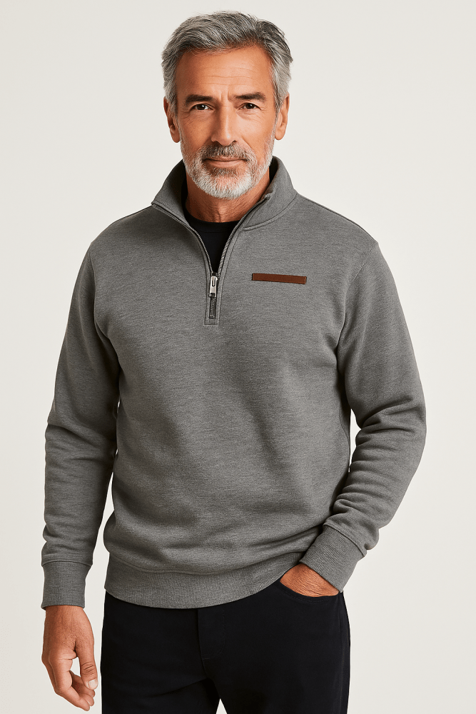 Daniel | Casual Fleece Quarter Zip
