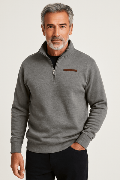Daniel | Casual Fleece Quarter Zip