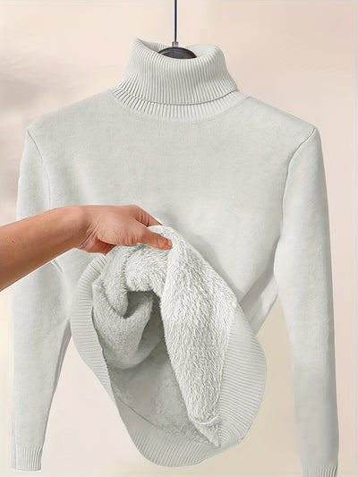 Zerra | Soft Turtle Neck Pullover Jumper