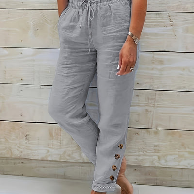 Linnea™ |  Slim Straight Pants