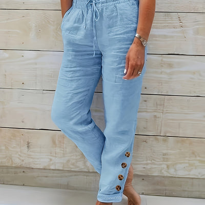 Linnea™ |  Slim Straight Pants