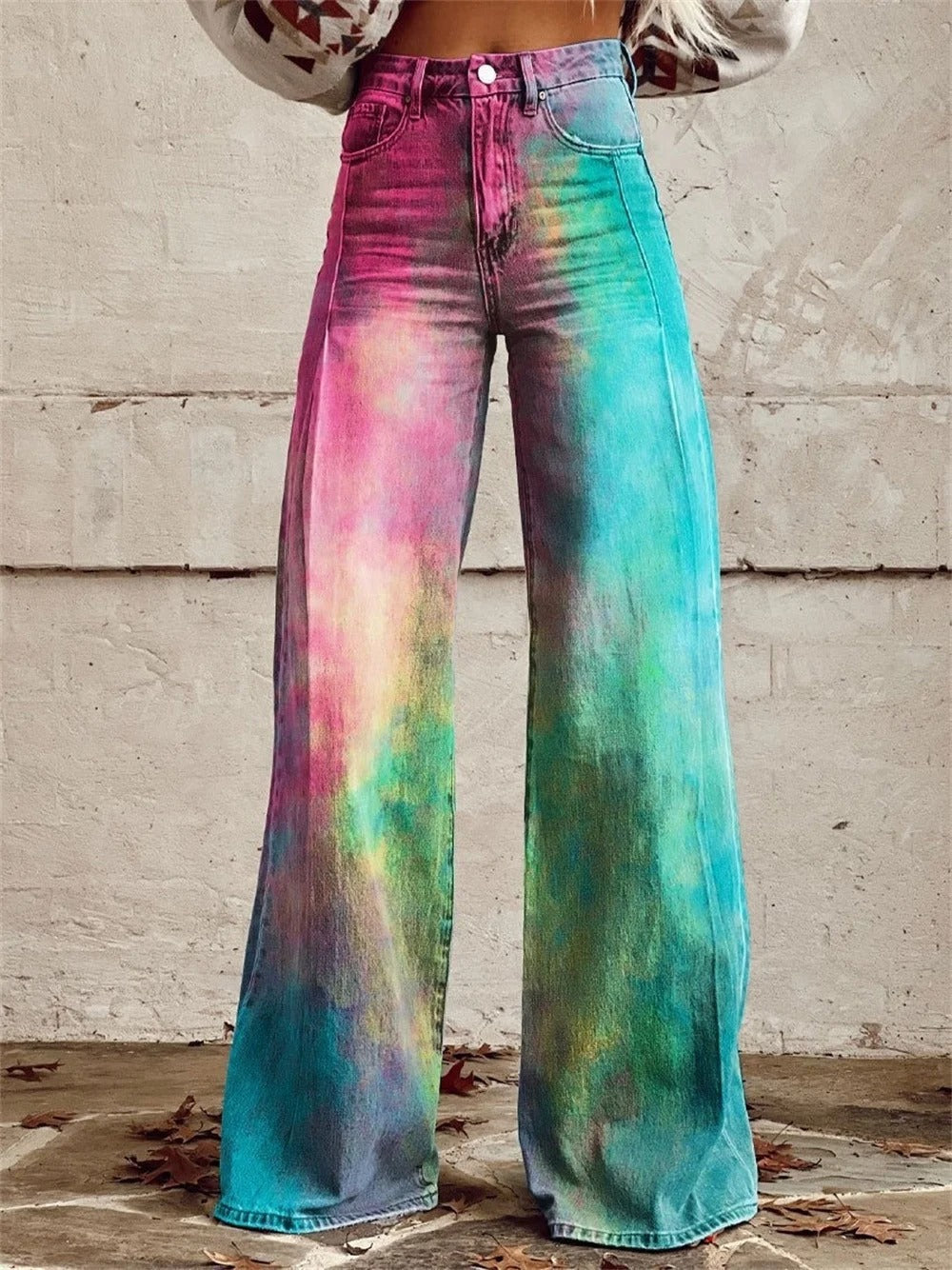 Ellie™ | High Waisted Wide Leg Pants